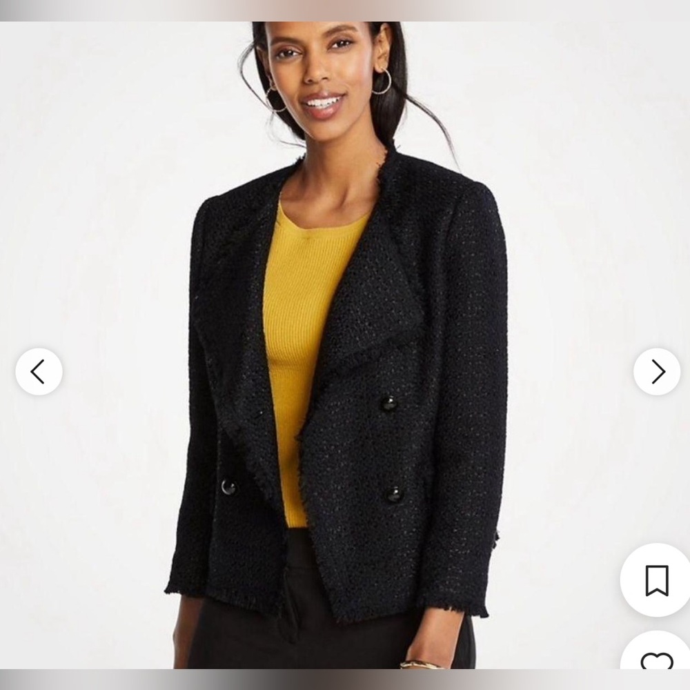 Ann Taylor Women's Black Suit Size 0